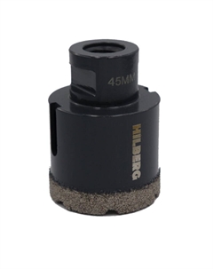 Коронка алмазная HH645, 45 мм, Super Hard, M14 Hilberg