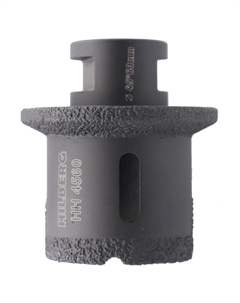 Коронка-фреза алмазная по плитке HH4560, 45-60 мм, Super Hard, М14 Hilberg