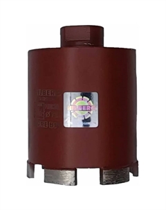 Коронка алмазная Industrial Laser Micro Hit HI825, 72 мм, под пылеудалитель Hilberg