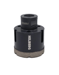 Коронка алмазная HH650, 50 мм, Super Hard, M14 Hilberg