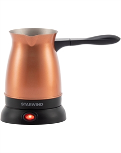 Кофеварка турка электрическая STARWIND STG6055, 600 Вт, кофе молотый, 600 мл, медный/черный (STG6055) Starwind