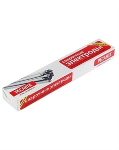 Электроды МР-3, d= 3мм, L= 350мм, для ручной дуговой сварки, назначение: углеродистая сталь, коробка, 1кг (71/6/20) Ресанта