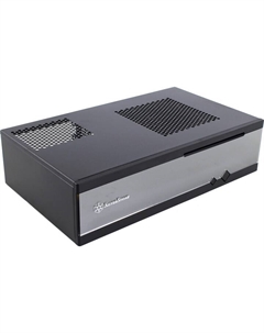 Корпус ML05B, Mini-ITX, Slim-Desktop, черный, без БП Silverstone