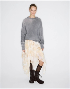 Джемпер с Digital принтом графитового цвета 2mood