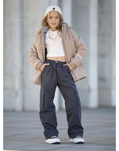 Комплект для девочки Лайза бежевый/серый, Бежевый Batik