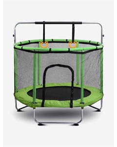 Батут, d=140, внешняя сетка высотой 74 см., общая высота 110 см. зеленый, Зеленый Rocket