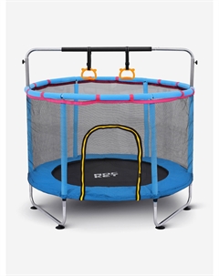 Батут, d=140, внешняя сетка высотой 74 см., общая высота 110 см.синий, Синий Rocket