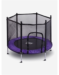 Батут, d=140, внешняя сетка высотой 88 см., общая высота 122 см.фиолетовый, Фиолетовый Rocket