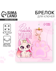 Брелок для ключей акриловый Сима-ленд