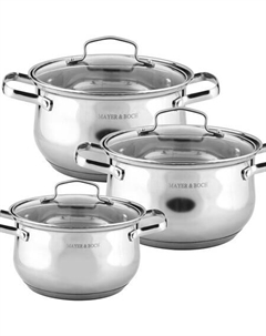 Набор кастрюль с крышками Mayerboch