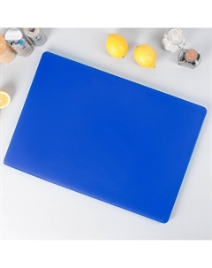 Доска разделочная профессиональная, 60×40 см, синяя Hanna knovell