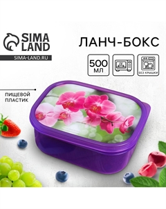 Ланч - бокс прямоугольный Сима-ленд