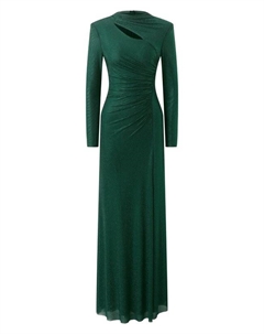 Платье с отделкой стразами Self-portrait