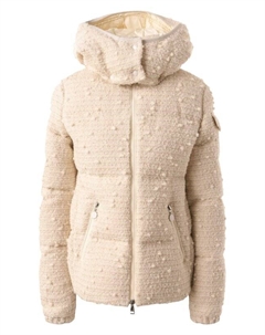 Твидовый пуховик Fourmines Moncler