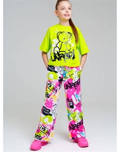 Брюки трикотажные для девочек Playtoday tween