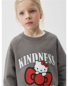 Платье-толстовка с принтом Hello Kitty для девочек Sela