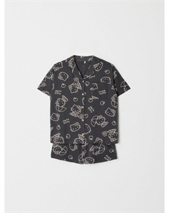 Трикотажная пижама с принтом Hello Kitty для девочек Sela