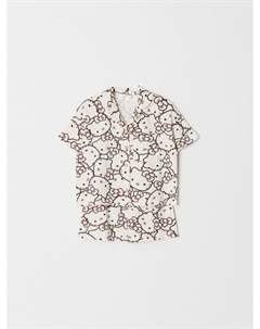 Трикотажная пижама с принтом Hello Kitty для девочек Sela