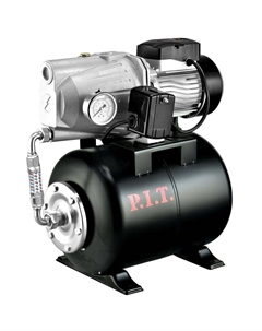 Насосная станция P.I.T. POG1100-P2 (1100Вт, напор 50м, бак 24л, 46л/мин, чугун) P.i.t.