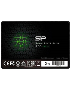 SSD накопитель Silicon Power 2.5 2Tb A56 SATA (SP002TBSS3A56A25) Silicon power