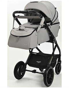 Коляска 2 в 1 KR350 light grey Ining baby