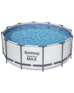 Бассейн 56420 BW Steel Pro Max 366х122см, 10250 л, фил.-насос 2006 л/ч Bestway