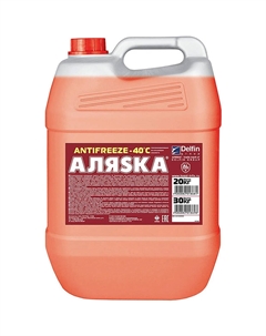 Антифриз Готовый G11 красный 20л Alyaska