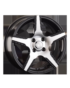 Диски R16 4x100 7J ET38 D73,1 888 BKF Ls wheels