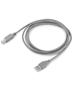Кабель USB(Am)-USB(Bm), 1.8 м, серый, (BHP RET USB_BM18) Buro