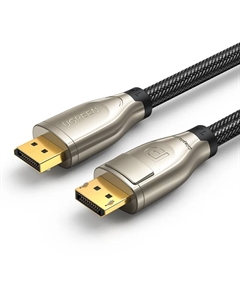 Кабель DisplayPort(20M)-DisplayPort(20M) 4K, v1.4/1.4, экранированный, 2 м, черный DP112 (60843) Ugreen