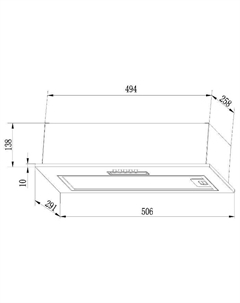 Вытяжка встраиваемая Lex Lex GS GS Bloc, белый (CHTI000329)