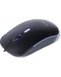 Мышь проводная 288-K, 2400dpi, оптическая светодиодная, USB, черный (SBM-288-K) Smartbuy