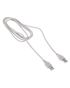 Кабель USB(Am)-USB(Am), 1.8 м, серый, (BHP RET USB_AM18) Buro