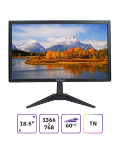 Монитор 18.5" Q2422DFG TN, 1366x768 (16:9), 250кд/м2, 5 мс, VGA, HDMI, черный (Q2422DFG) Tesla