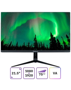 Монитор 21.5" F2223HF VA, 1920x1080 (16:9), 200кд/м2, 5мс, VGA, HDMI, черный Tesla