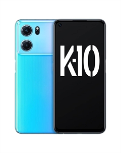 Смартфон Oppo K10, 8Гб/256Гб, 2 Nano-SIM, голубой
