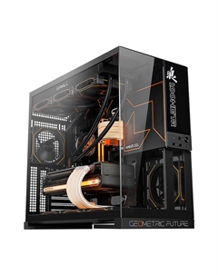 Системный блок AMD, 32 ГБ/1 ТБ, R7 9700X, RX 7700 XT, Geometric Future, чёрный Amd