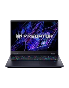Ноутбук игровой Acer Predator Helios 18, 18", 32 ГБ/1 ТБ, i9-14900HX, RTX 4090, черный, английская/арабская клавиатура