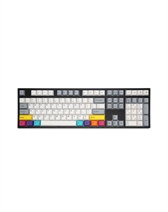 Механическая игровая проводная клавиатура Varmilo CMYK 108, EC V2 Rose, белый/черный, английская раскладка