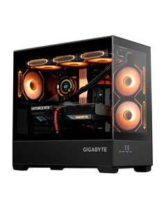 Системный блок Gigabyte, 16 ГБ/500 ГБ, Core i5-14600KF, RTX 4060 Ti, C201G Case, черный