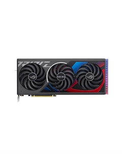 Видеокарта ASUS ROG Strix GeForce RTX 4080 SUPER, 16 ГБ, черный Asus
