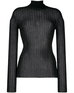 Versace свитер с высоким воротником 44 черный Versace