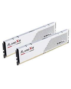 Оперативная память G.SKILL Flare X5 32 Гб (2 x 16 Гб), DDR5, 6000 МГц, F5-6000J2836G16GX2-FX5W, белый G.skill