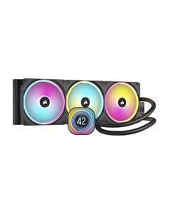 Система водяного охлаждения Corsair iCUE Link H150i LCD, черный