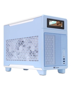 Корпус Thermaltake TR100 Mini, Mini Tower, голубой