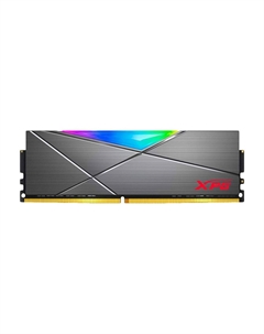 Оперативная память Adata XPG Spectrix D50 RGB, 8 Гб (1х8), DDR4, 3600 МГц, AX4U36008G18I-ST50, серый