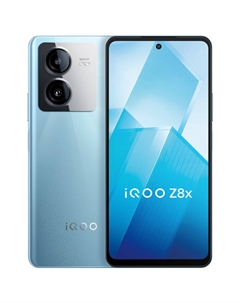 Смартфон Vivo iQOO Z8x, 8Гб/128Гб, 2 Nano-SIM, голубой
