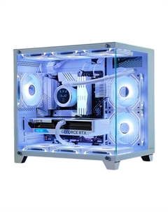 Системный блок Gigabyte, 16 ГБ/1 ТБ, Core i5-14600KF, RTX 4060 Ti, S920 Case, белый