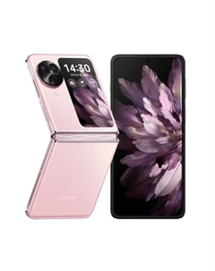 Смартфон Oppo Find N3 Flip, 12Гб/256Гб, 2 Nano-SIM, розовый