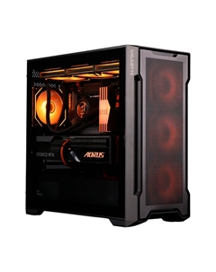 Системный блок Gigabyte, 32 ГБ/1 ТБ, Core i5-12400F, RTX 4060 Ti, C102G Case, черный